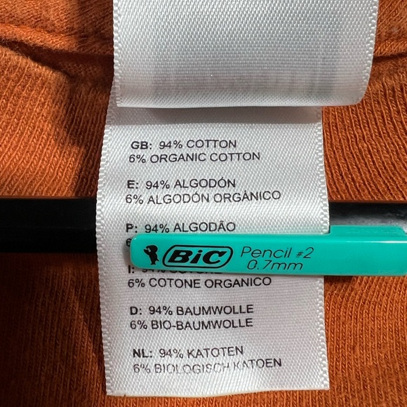 Orange and camo North face Tshirt size XL - Picture 6 of 6